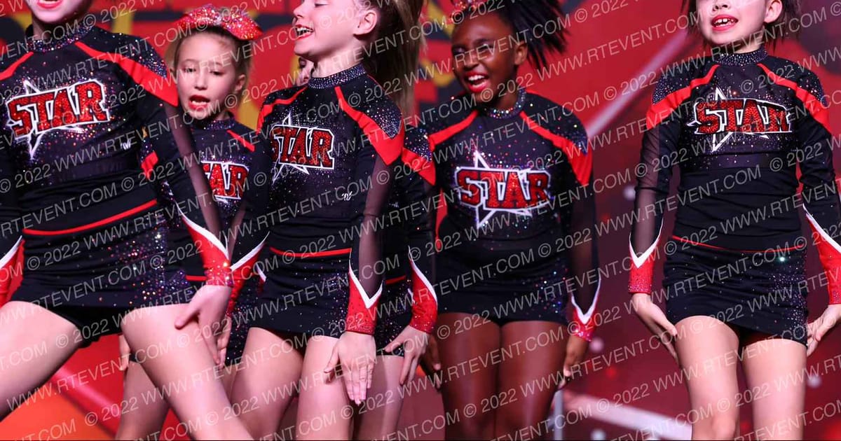 Star Athletics Mini Elite Neon · Spirit Sports Myrtle Beach
