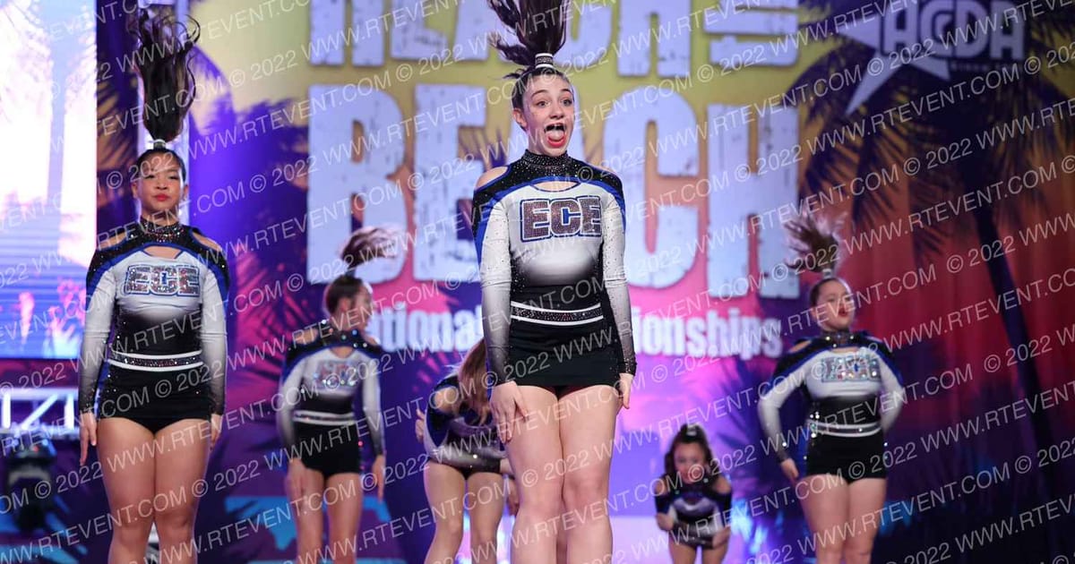East Celebrity Elite Central BLUSH · ACDA Reach the Beach Ocean City Grand Nationals DIDII AllStar