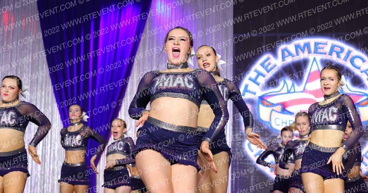 Macs Allstar Cheer MACS VOGUE · The American Celebration Sandy