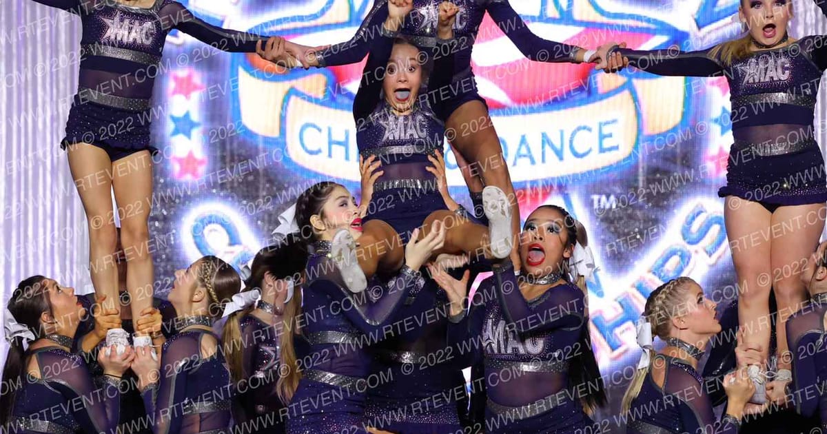 Macs Allstar Cheer MACS LOUIS V · The American Celebration Sandy