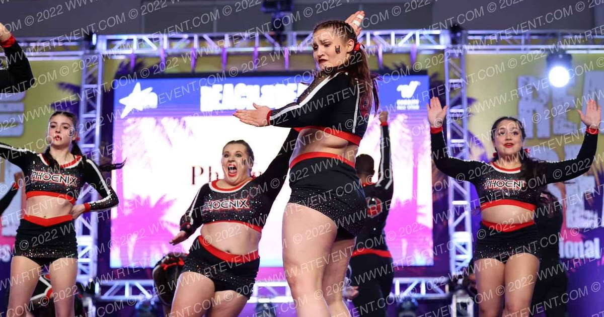 Phoenix Elite Resurrection · ACDA Reach the Beach Ocean City Grand Nationals DIDII AllStar