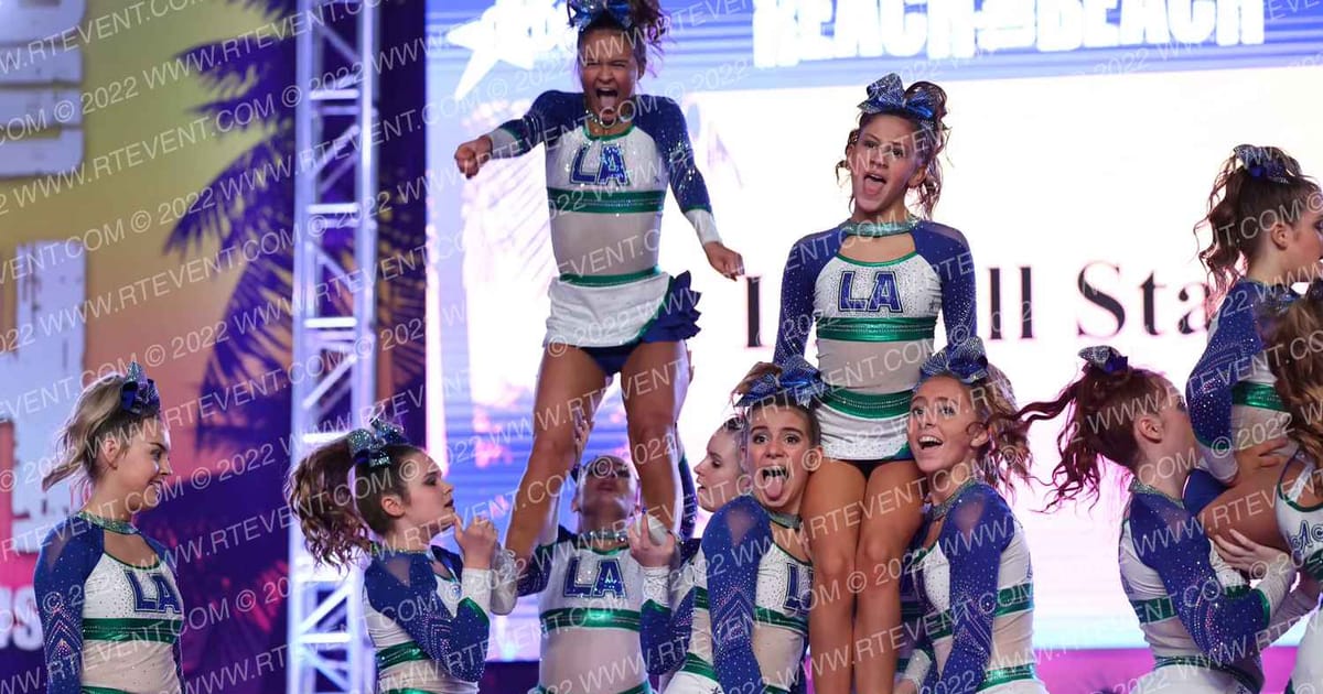 LA All Stars Glam Girls · ACDA Reach the Beach Ocean City Grand Nationals DIDII AllStar