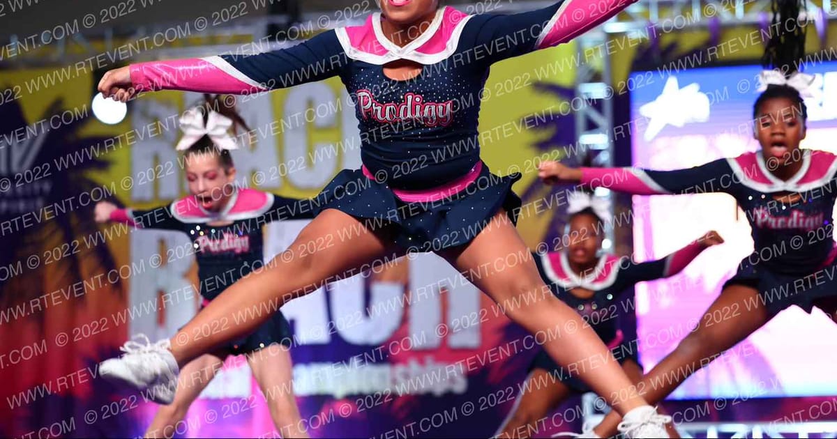 Prodigy All Stars Cheerleading Youth Legacy · ACDA Reach the Beach Ocean City Grand Nationals DIDII AllStar