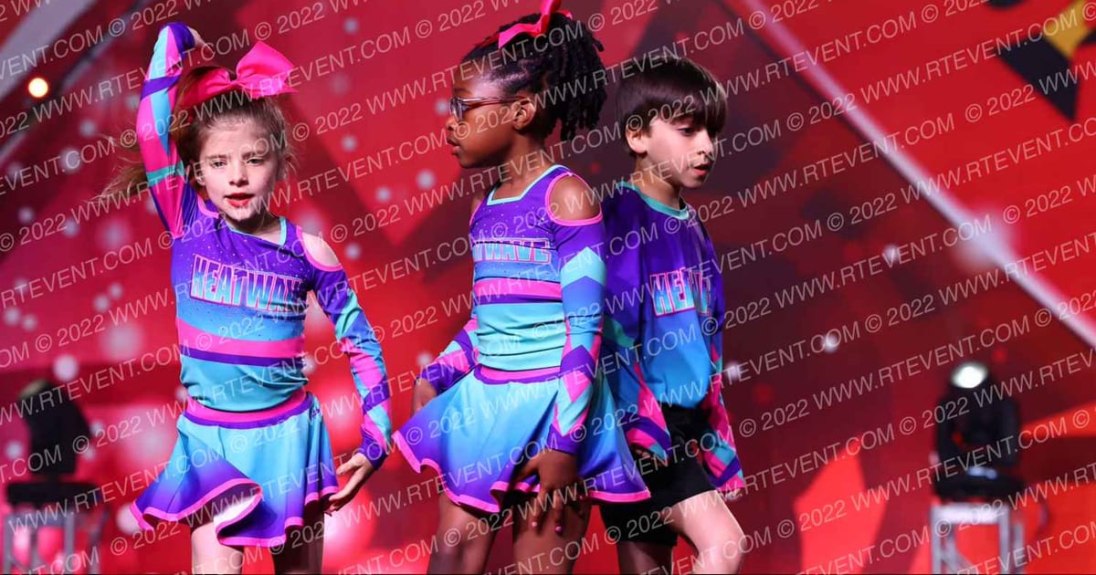 LSC Heat Wave Cheerleading Flame · Spirit Sports Myrtle Beach