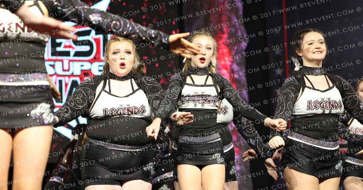 Legends Cheer Academy II Black Diamonds · JAMFest Cheer Super Nationals