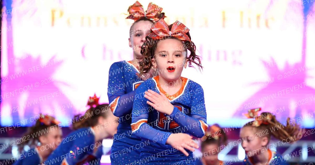 Pennsylvania Elite Cheerleading Incredibles · ACDA Reach the Beach Ocean City Grand Nationals DIDII AllStar