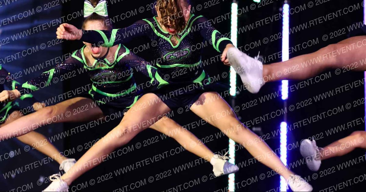 Cheer Passion Sapphires · All Out Spirit of the South Nationals
