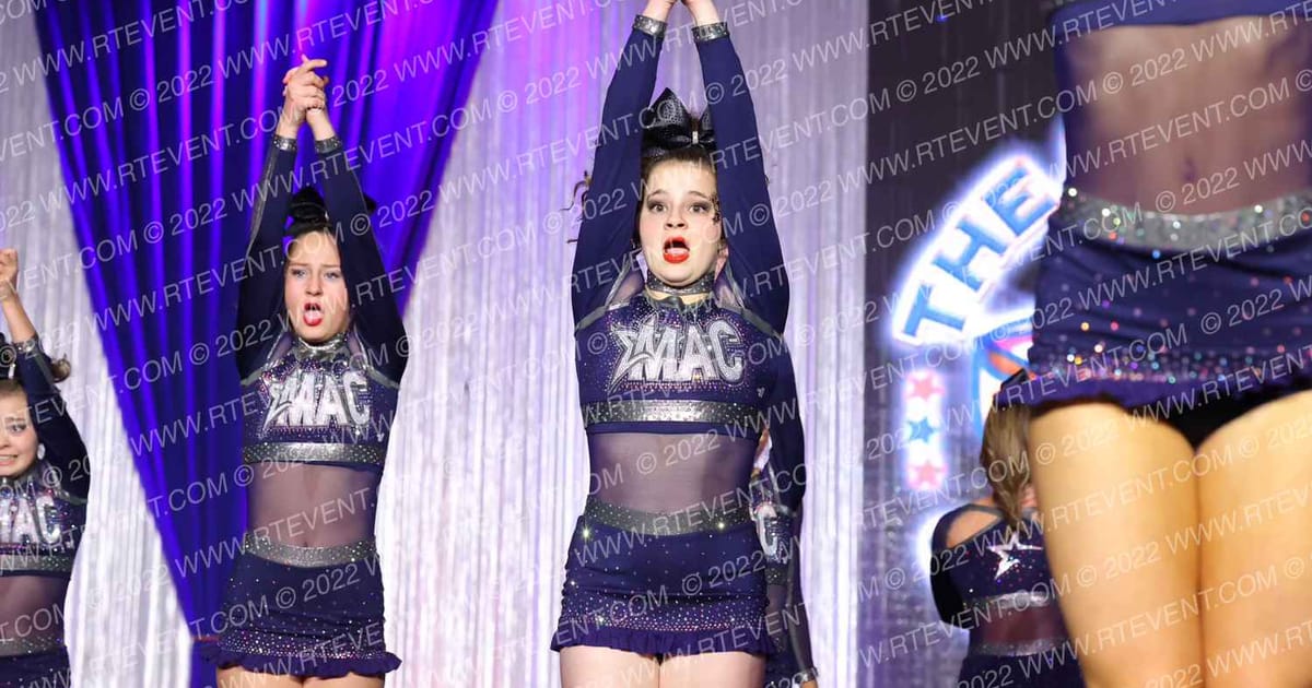 Macs Allstar Cheer MACS REIGN · The American Celebration Sandy
