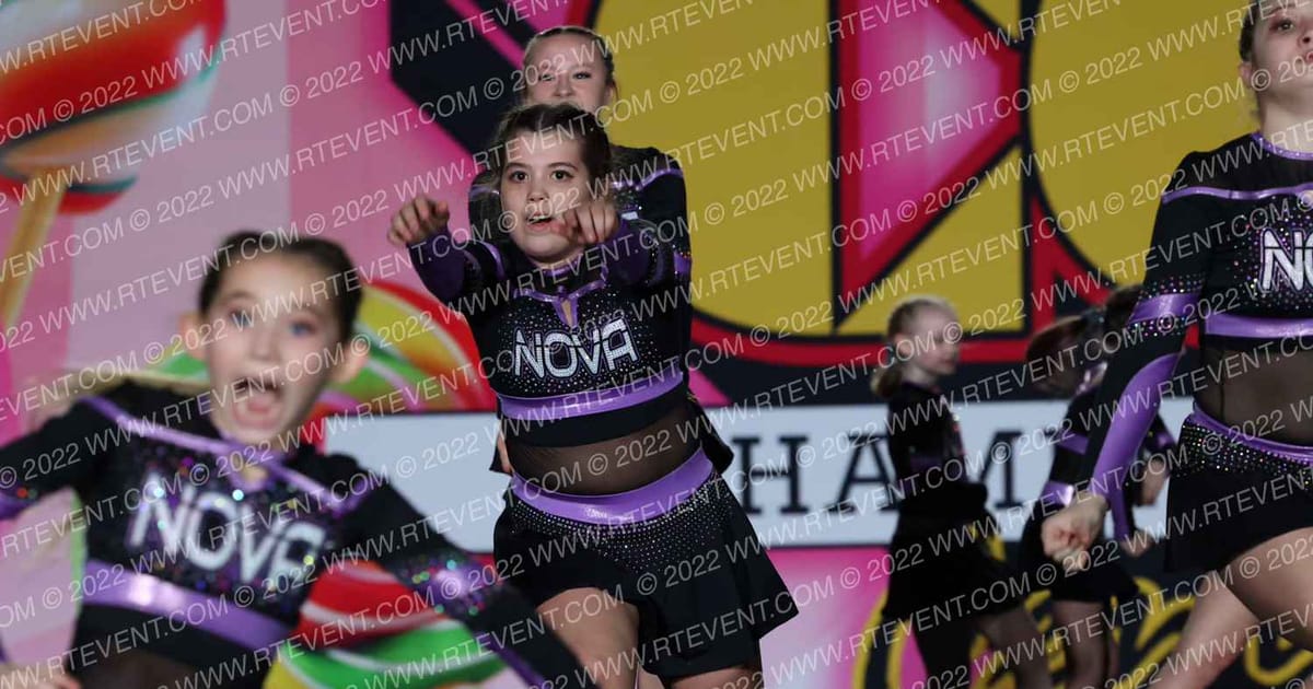 Nova Elite Allstars Blackout · Oh How Sweet it is Cheer and Dance Spectacular