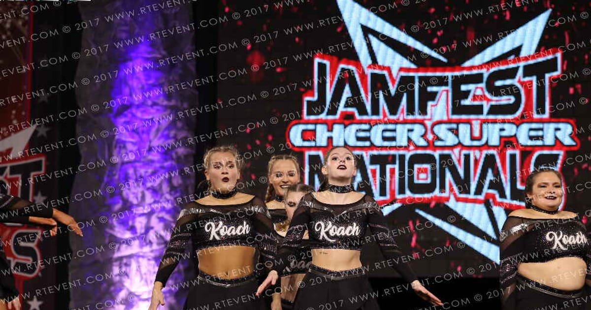Koach All Stars Blackout · JAMFest Cheer Super Nationals