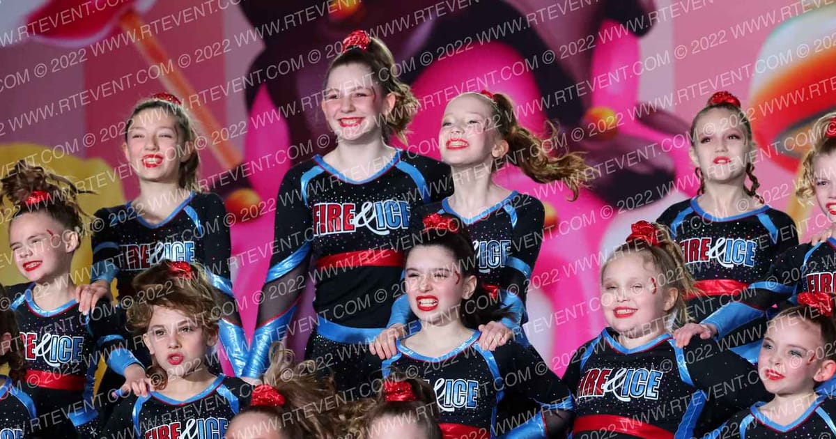 Fire and Ice Mars Frosty Flakes · Oh How Sweet it is Cheer and Dance Spectacular