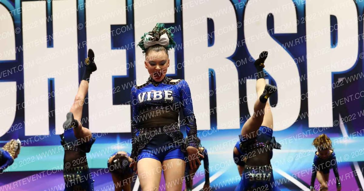 Vibe Athletics Angels · Cheersport Boston