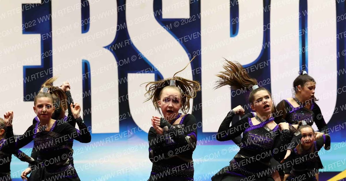 Express Cheer Force Diamonds · Cheersport Boston