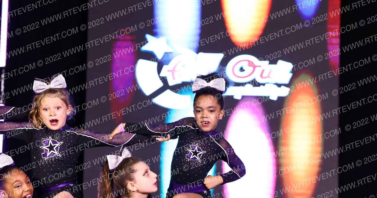 Douglasville Cheer Stars Blackout · All Out Spirit of the South Nationals