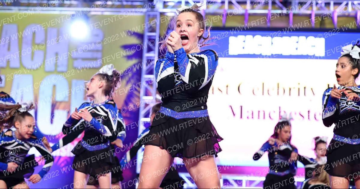 East Celebrity Elite Manchester Heartbreakers · ACDA Reach the Beach Ocean City Grand Nationals DIDII AllStar