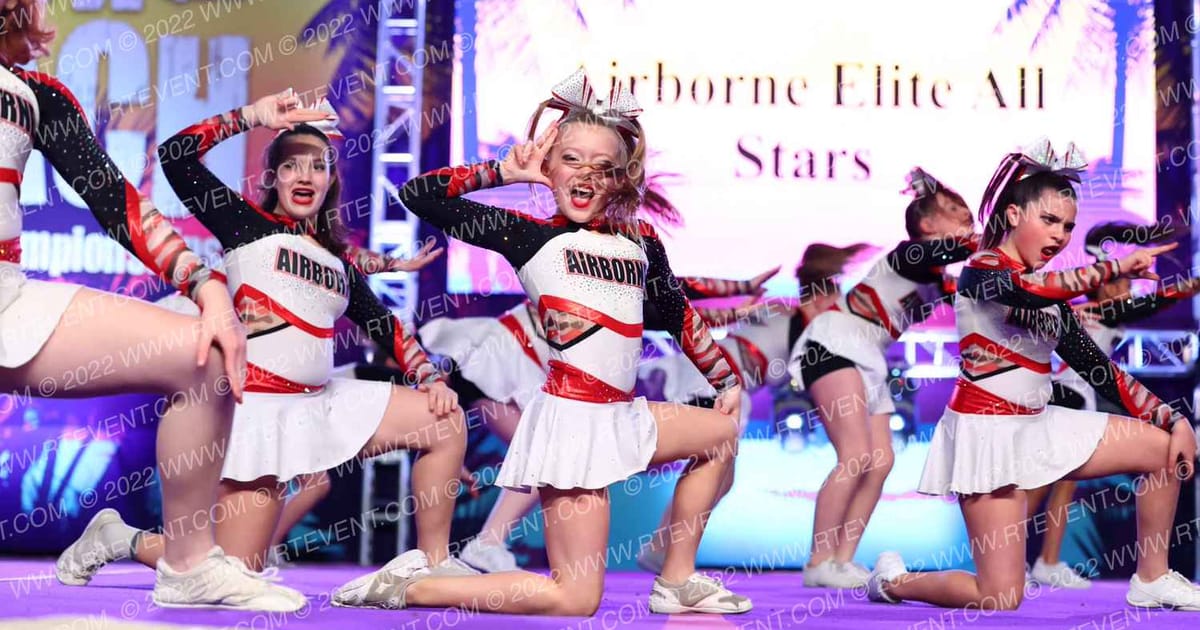 Airborne Elite All Stars J-Hawks · ACDA Reach the Beach Ocean City Grand Nationals DIDII AllStar