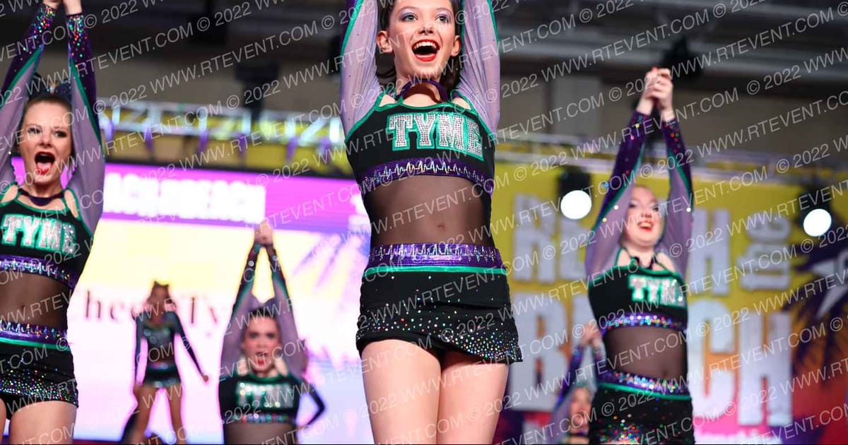 Cheer Tyme Heartbeats · ACDA Reach the Beach Ocean City Grand Nationals DIDII AllStar
