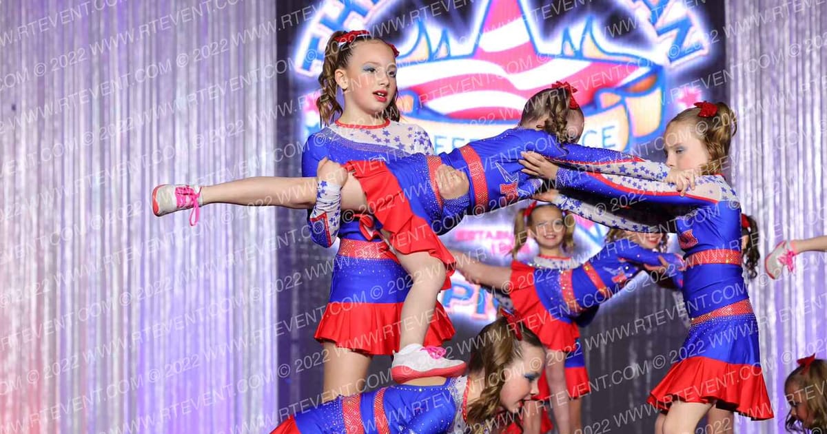 Patriot Cheer Mini Mavericks · The American Celebration Sandy