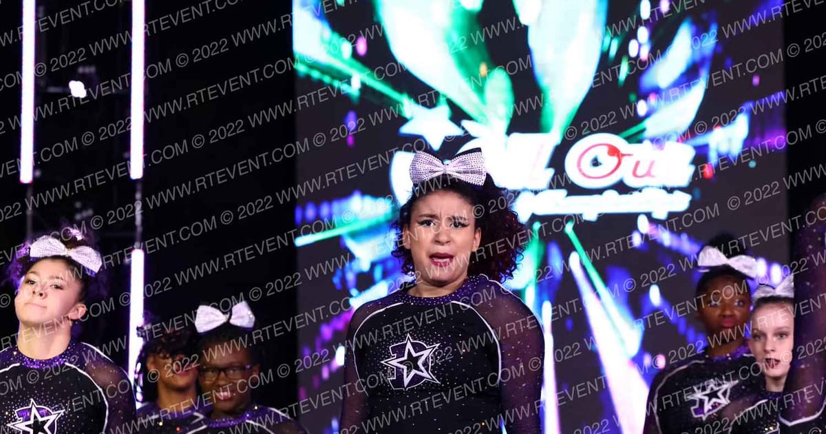 Douglasville Cheer Stars Midnight · All Out Spirit of the South Nationals