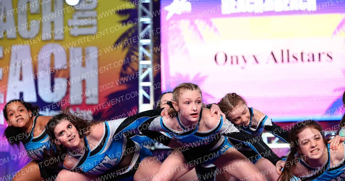 Onyx Allstars Black Magic · ACDA Reach the Beach Ocean City Grand Nationals DIDII AllStar