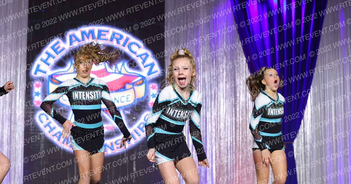 Intensity Cheer Rage · The American Celebration Sandy