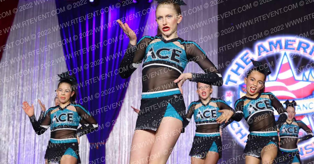Ace All Star Cheer Lady Rage · The American Celebration Sandy