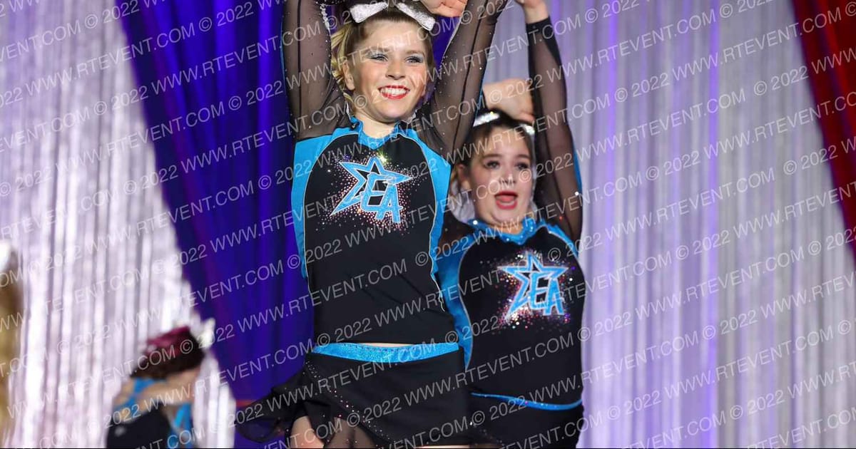 Elyte Tumbling and Cheer J2 Blackout · The American Celebration Sandy