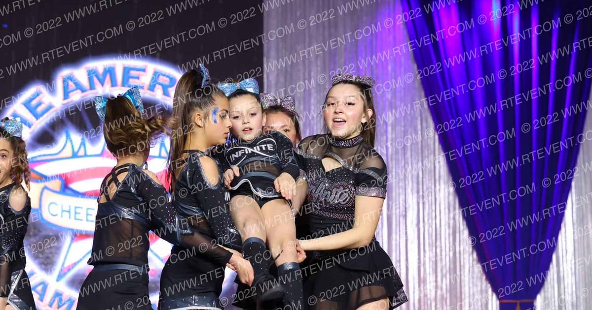 Infinite Cheer and Tumble Drip · The American Celebration Sandy