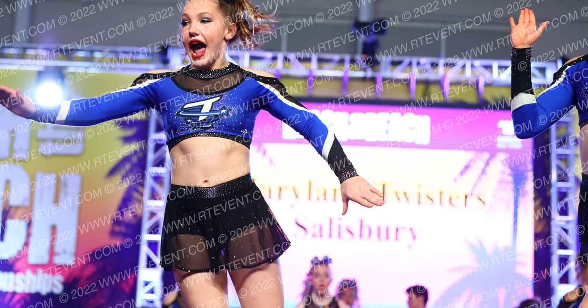 Maryland Twisters Salisbury Riptide · ACDA Reach the Beach Ocean City Grand Nationals DIDII AllStar