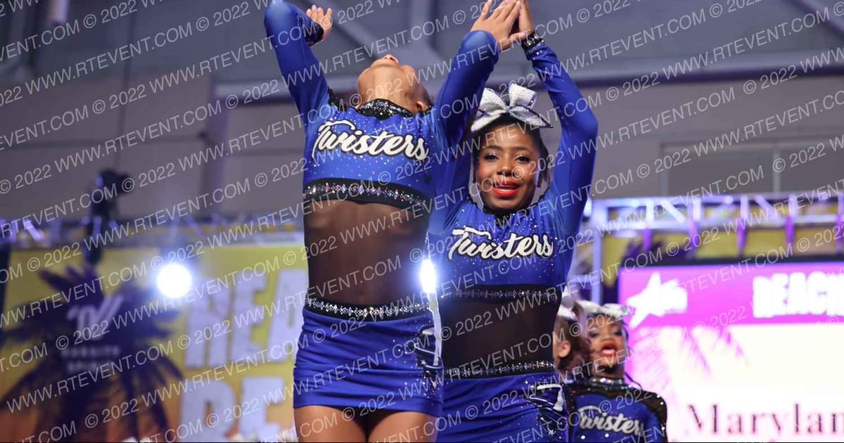 Maryland Twisters Fierce Winds · ACDA Reach the Beach Ocean City Grand Nationals DIDII AllStar