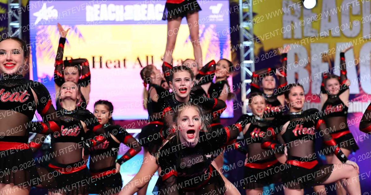 PA Heat All Stars F3Storm · ACDA Reach the Beach Ocean City Grand Nationals DIDII AllStar