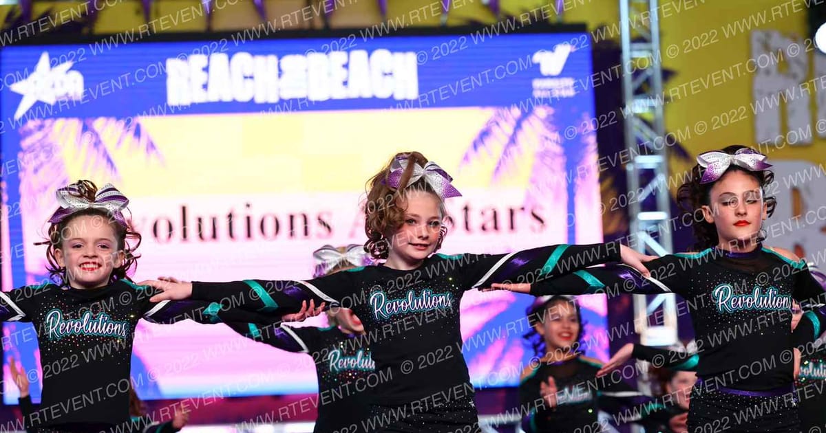 Revolutions All Stars Reckless · ACDA Reach the Beach Ocean City Grand Nationals DIDII AllStar