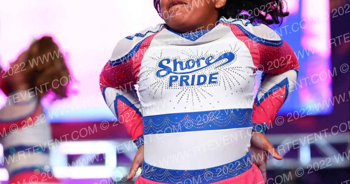 Shore Pride All Stars FLARE · ACDA Reach the Beach Ocean City Grand Nationals DIDII AllStar