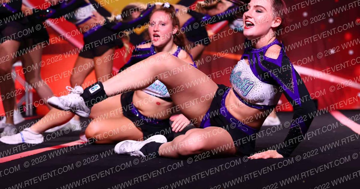 Cheer Infinity Allstars Great Whites · Spirit Sports Myrtle Beach