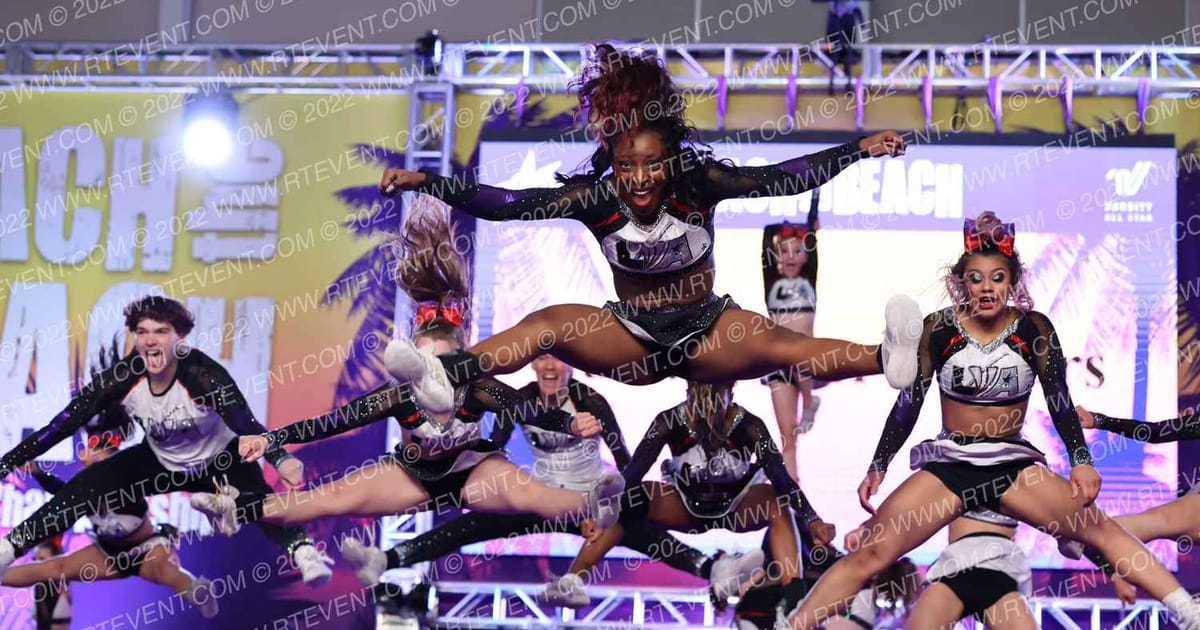 Lunar Viper Allstars Luminou5 · ACDA Reach the Beach Ocean City Grand Nationals DIDII AllStar