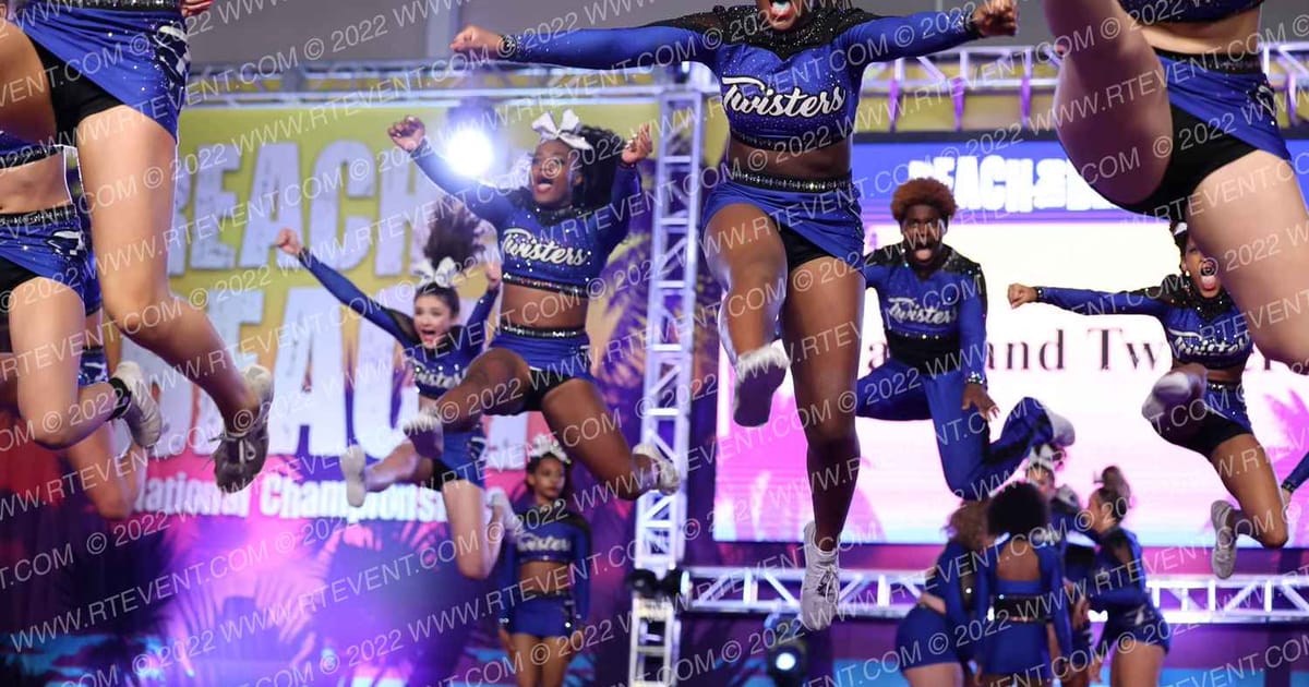 Maryland Twisters Lightning · ACDA Reach the Beach Ocean City Grand Nationals DIDII AllStar