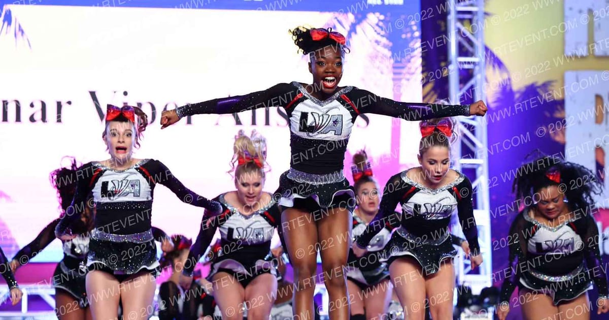 Lunar Viper Allstars Ice · ACDA Reach the Beach Ocean City Grand Nationals DIDII AllStar