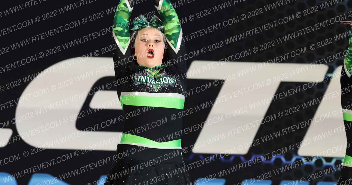 Invasion All Stars SENIOR STEA1TH · Athletic Championships Orlando Nationals