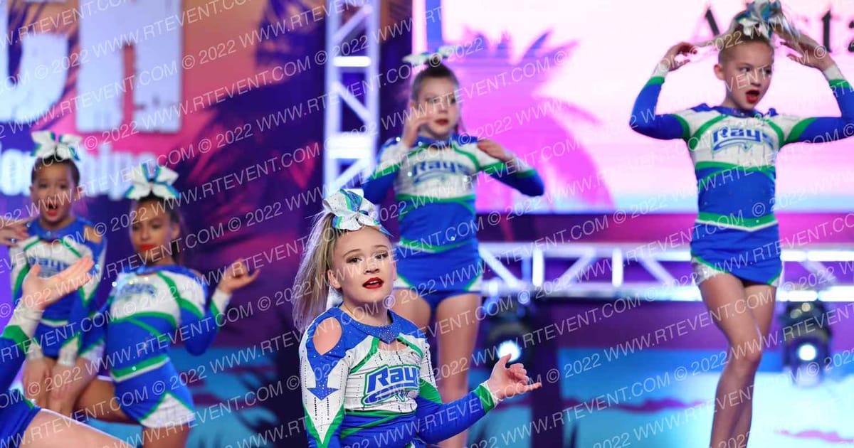 The Stingray Allstars Gemini · ACDA Reach the Beach Ocean City Grand Nationals DIDII AllStar