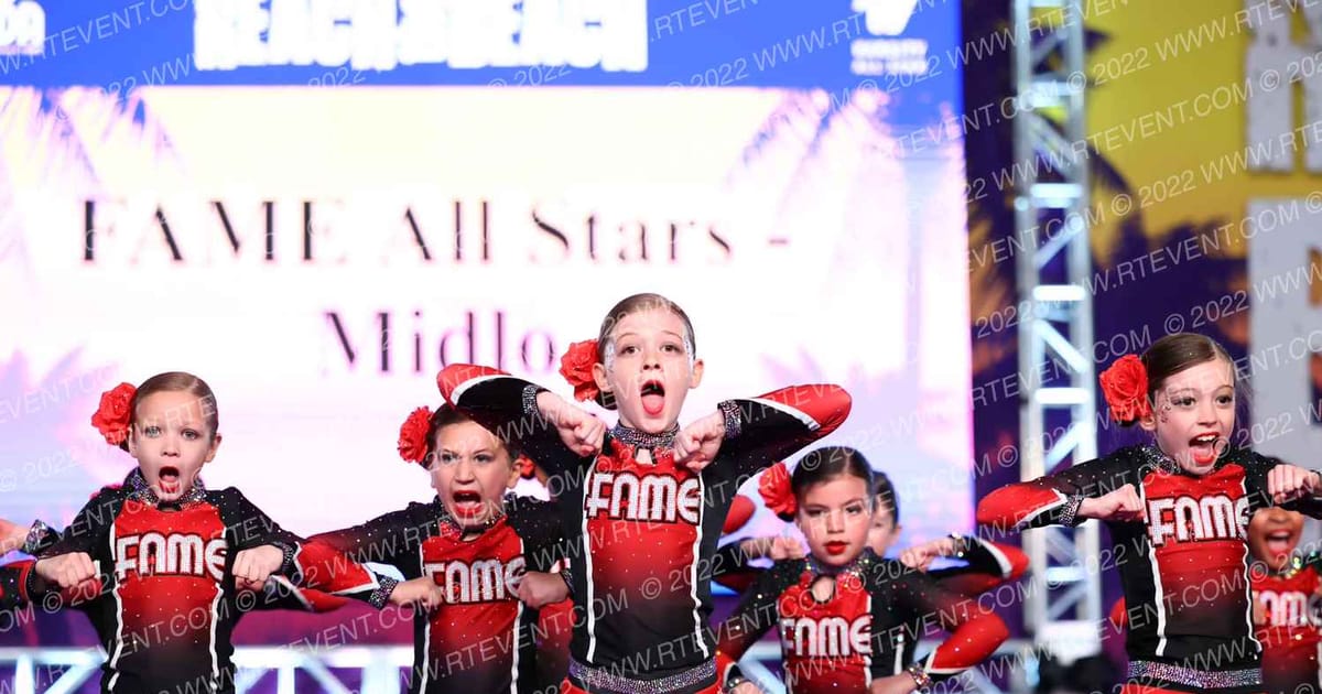 FAME All Stars - Midlo Mini Ritas · ACDA Reach the Beach Ocean City Grand Nationals DIDII AllStar