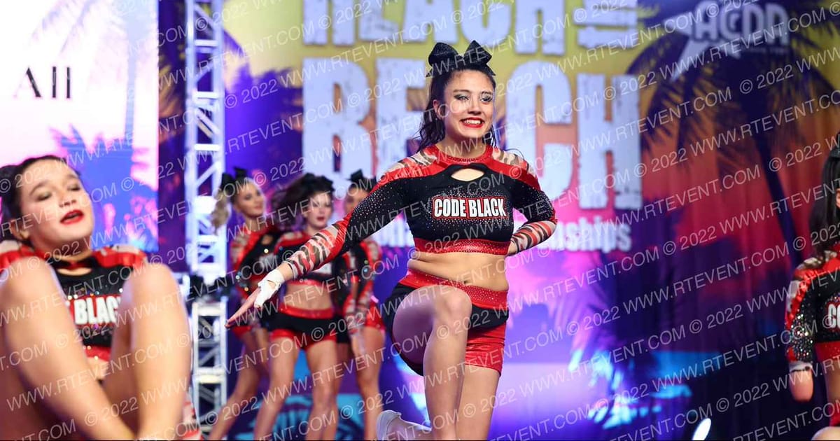 Airborne Elite All Stars Code Black · ACDA Reach the Beach Ocean City Grand Nationals DIDII AllStar