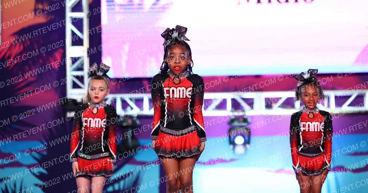 FAME All Stars - Midlo Tiny Elite · ACDA Reach the Beach Ocean City Grand Nationals DIDII AllStar