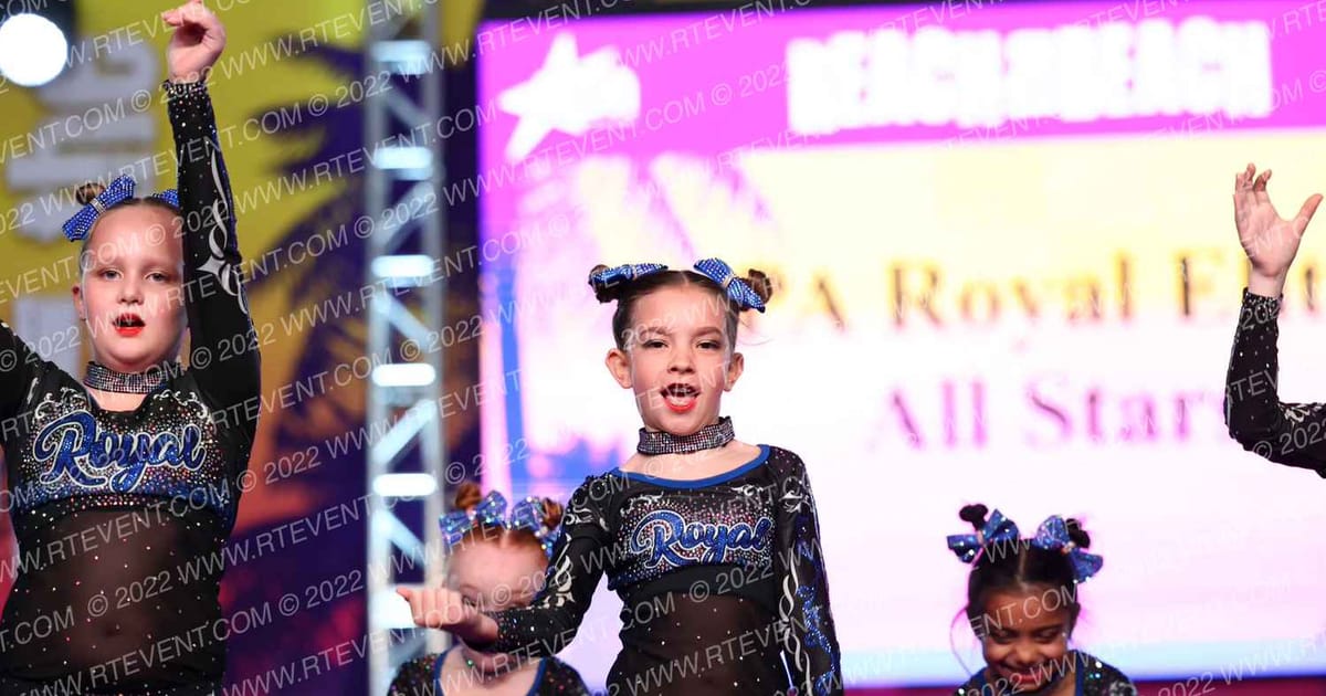 PA Royal Elite All Stars Royal Force · ACDA Reach the Beach Ocean City Grand Nationals DIDII AllStar