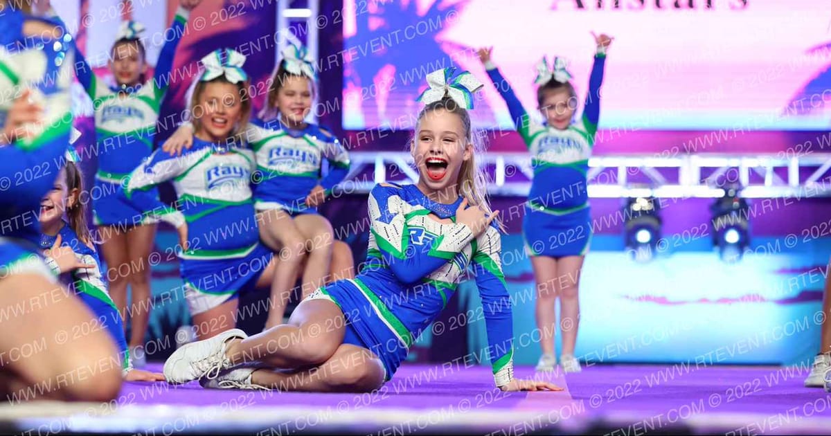 The Stingray Allstars Comet · ACDA Reach the Beach Ocean City Grand Nationals DIDII AllStar