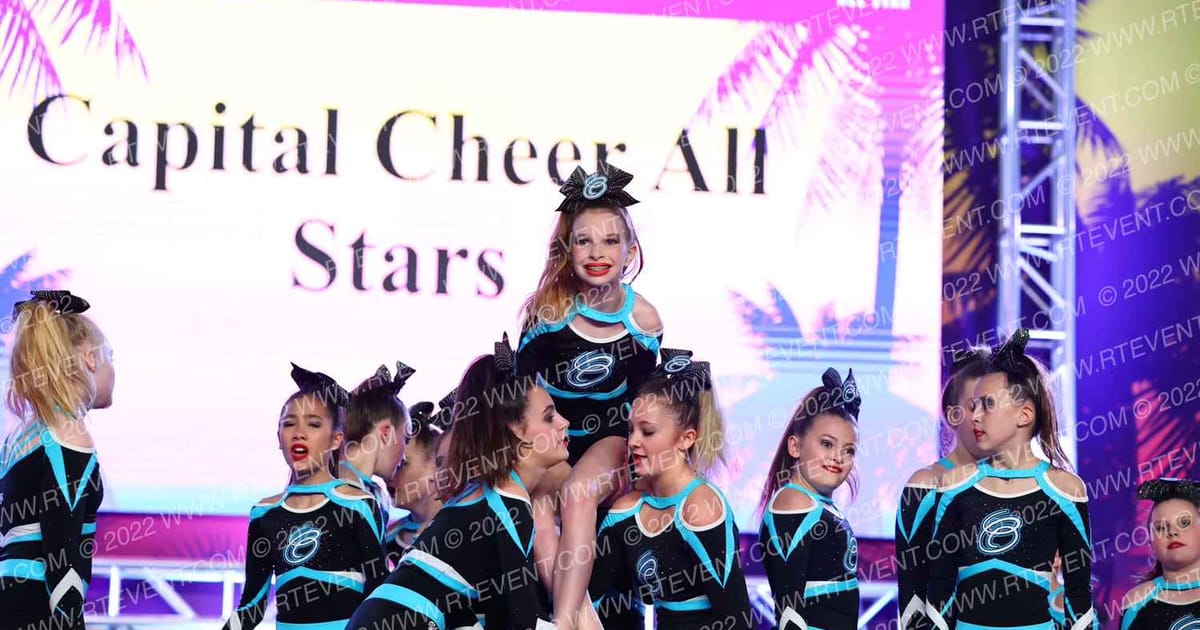 Capital Cheer All Stars Bravo · ACDA Reach the Beach Ocean City Grand Nationals DIDII AllStar