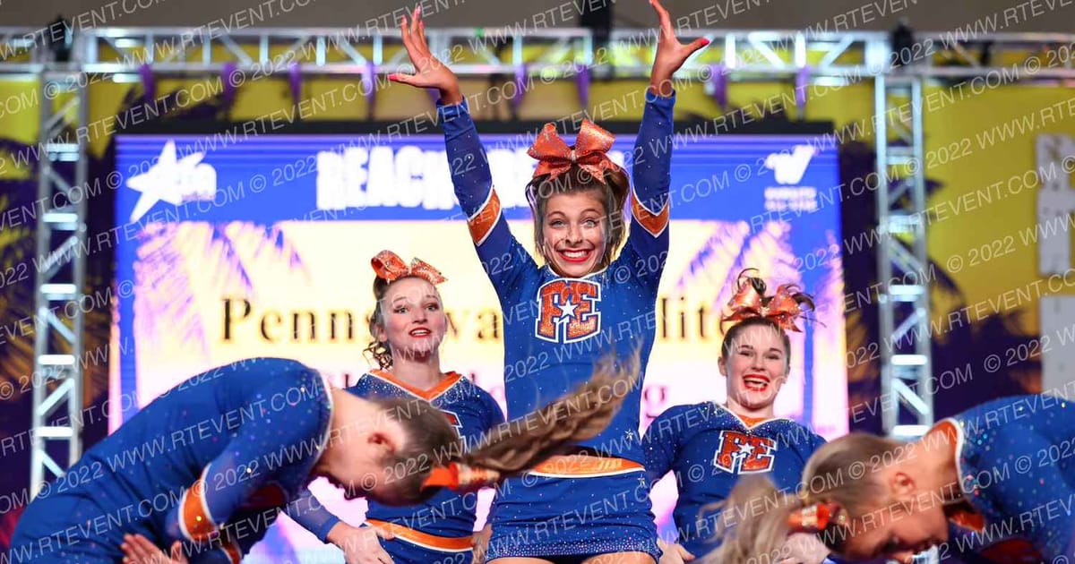 Pennsylvania Elite Cheerleading Generation X · ACDA Reach the Beach Ocean City Grand Nationals DIDII AllStar