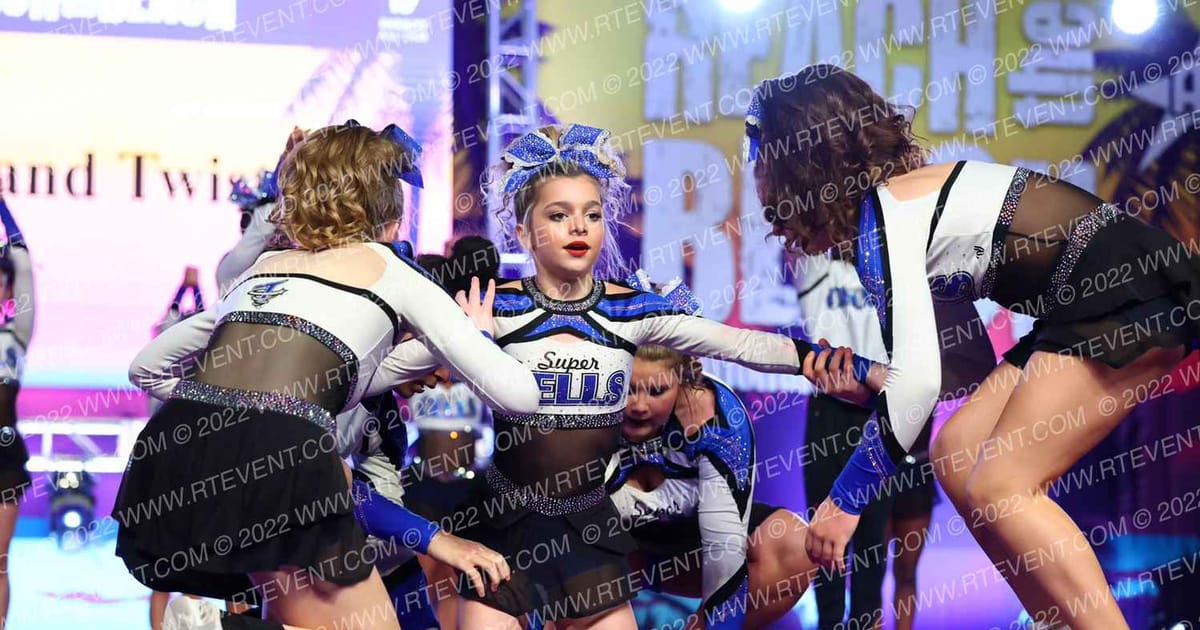 Maryland Twisters Supercells · ACDA Reach the Beach Ocean City Grand Nationals DIDII AllStar