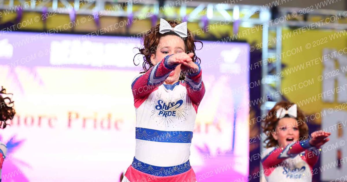 Shore Pride All Stars DAZZLE · ACDA Reach the Beach Ocean City Grand Nationals DIDII AllStar