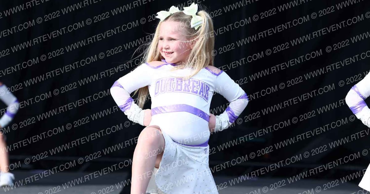 Outbreak Cheer Glow Girls · Deep South Beach Nationals