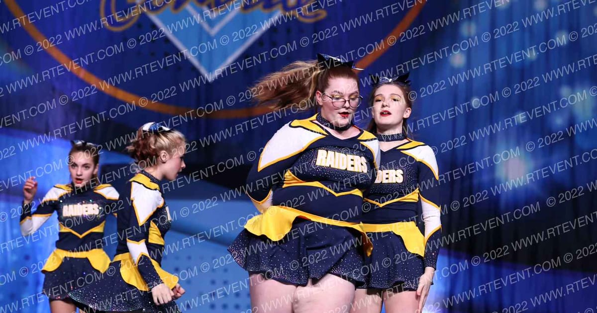 Blue Raiders Community Cheerleading Blue Diamonds · Lake Erie National Cheer and Dance Championships